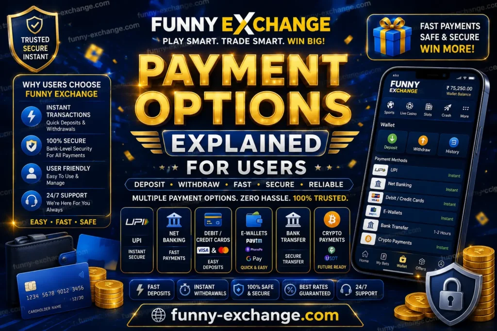 Funnyexchange Payment Options Explained for Users